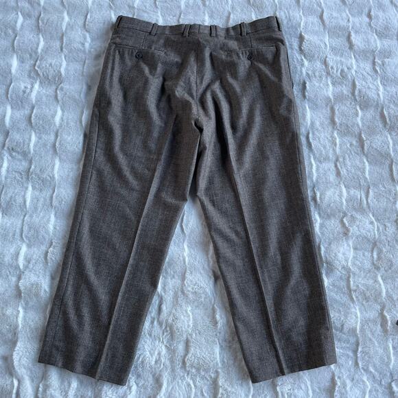 🔥Vintage Y2K Union Made USA 100% Wool Glen Plaid Suit Blazer 46S & Pants 37 - Picture 12 of 15